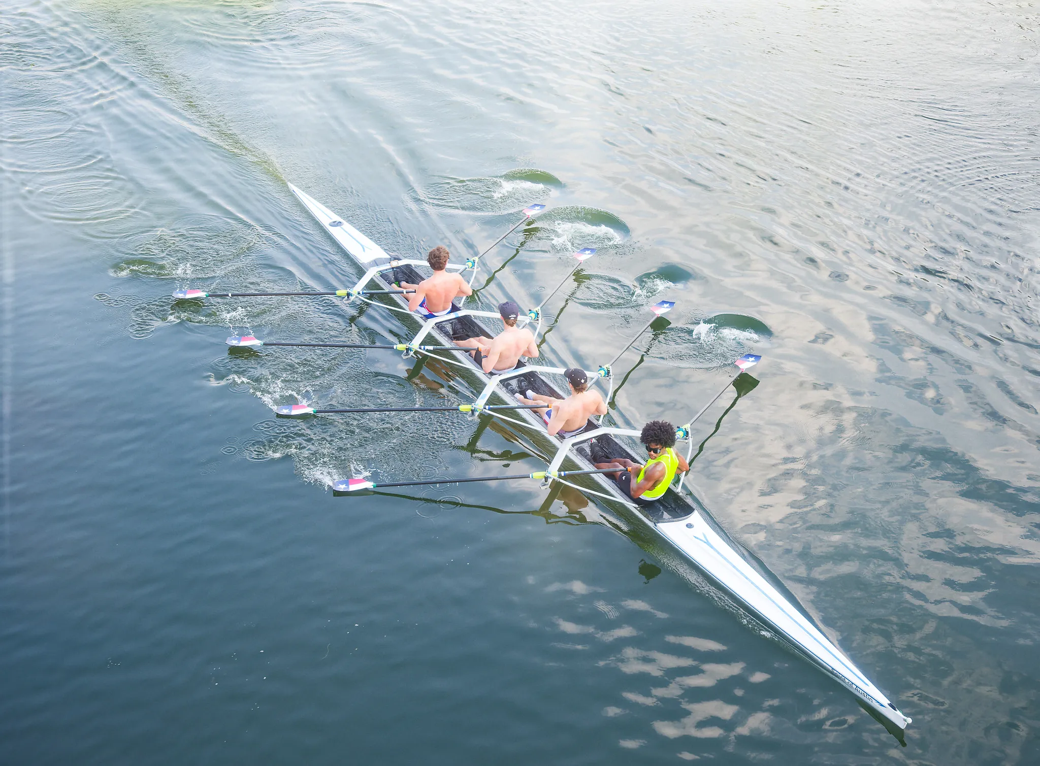Rowers in the Colorado River