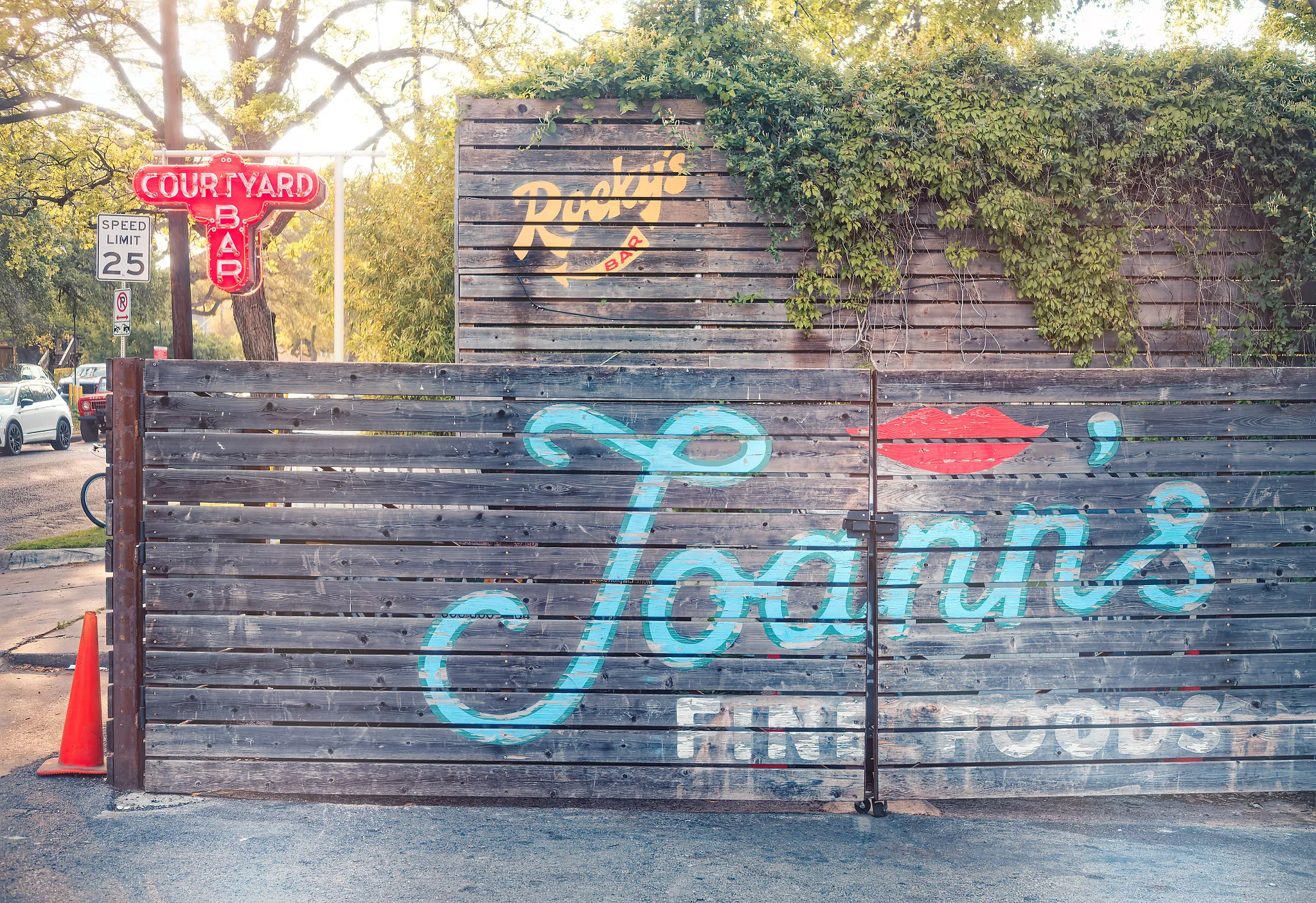 Lovely street corner in Austin