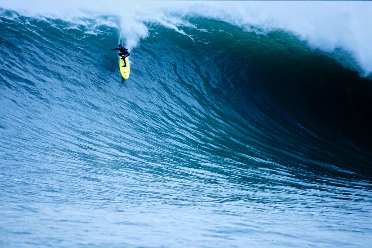Carlos Burle, Mavericks Drop