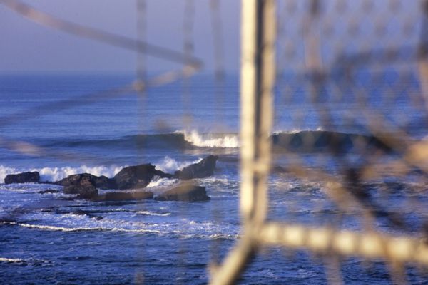 Mavericks Overlook, Through The Fence