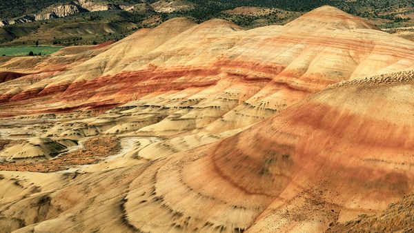 Painted Hills Panorama