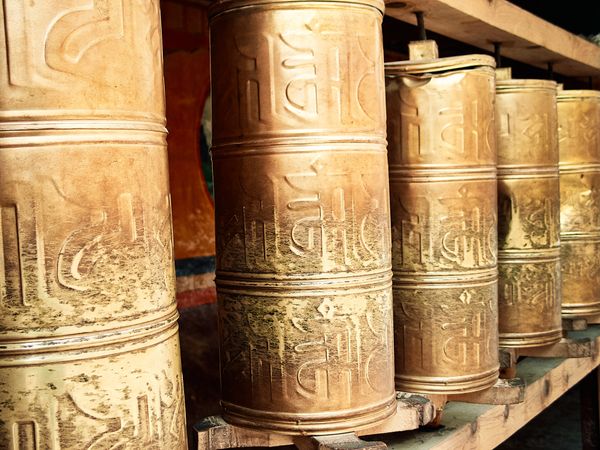 Tibetan Prayer Wheels